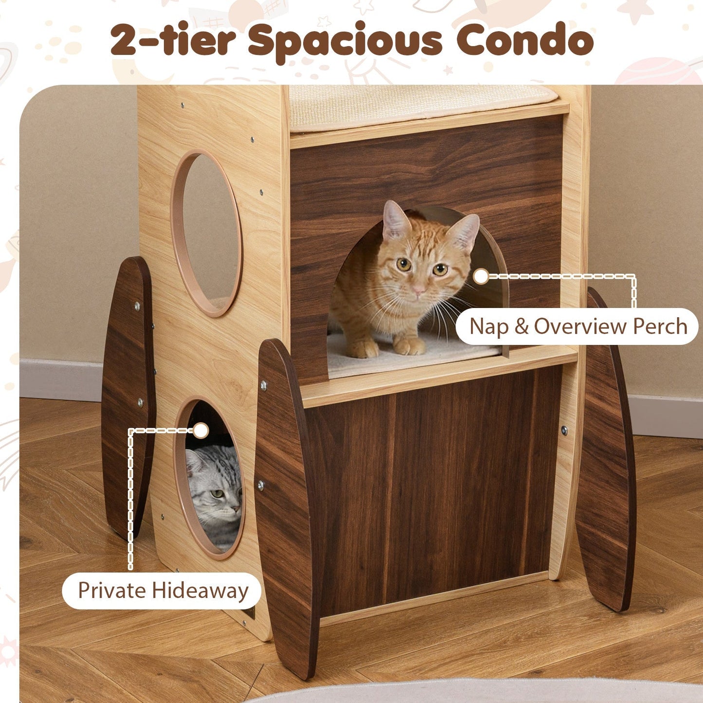 Rocket Cat Tree