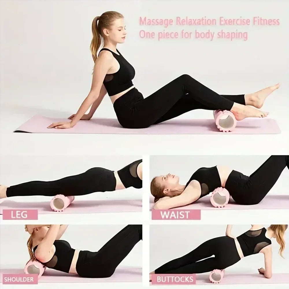 Foam Massage Roller Hollow Column Fitness Equipment for Muscle Massage