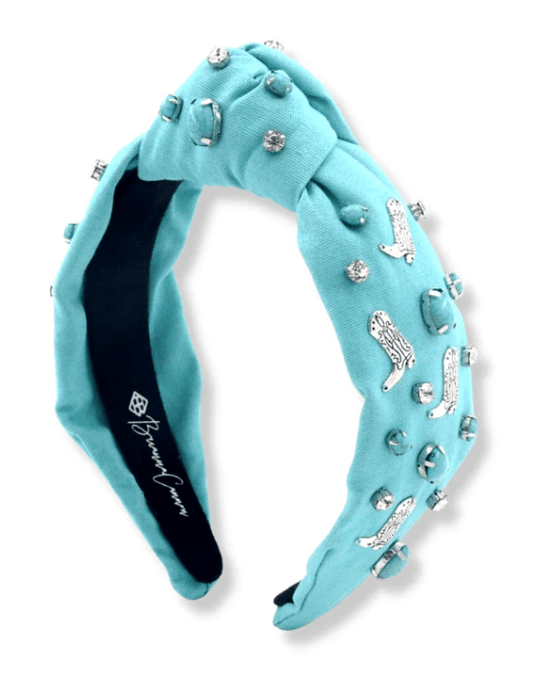 Brianna Cannon - Let's Go Girls Turquoise Boot Headband