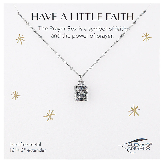 Have a Little Faith Necklace – Silver