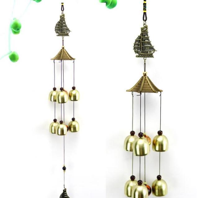 Outdoor Wind Chimes Yard Antique Superb Garden Copper Bells Wind-chimes