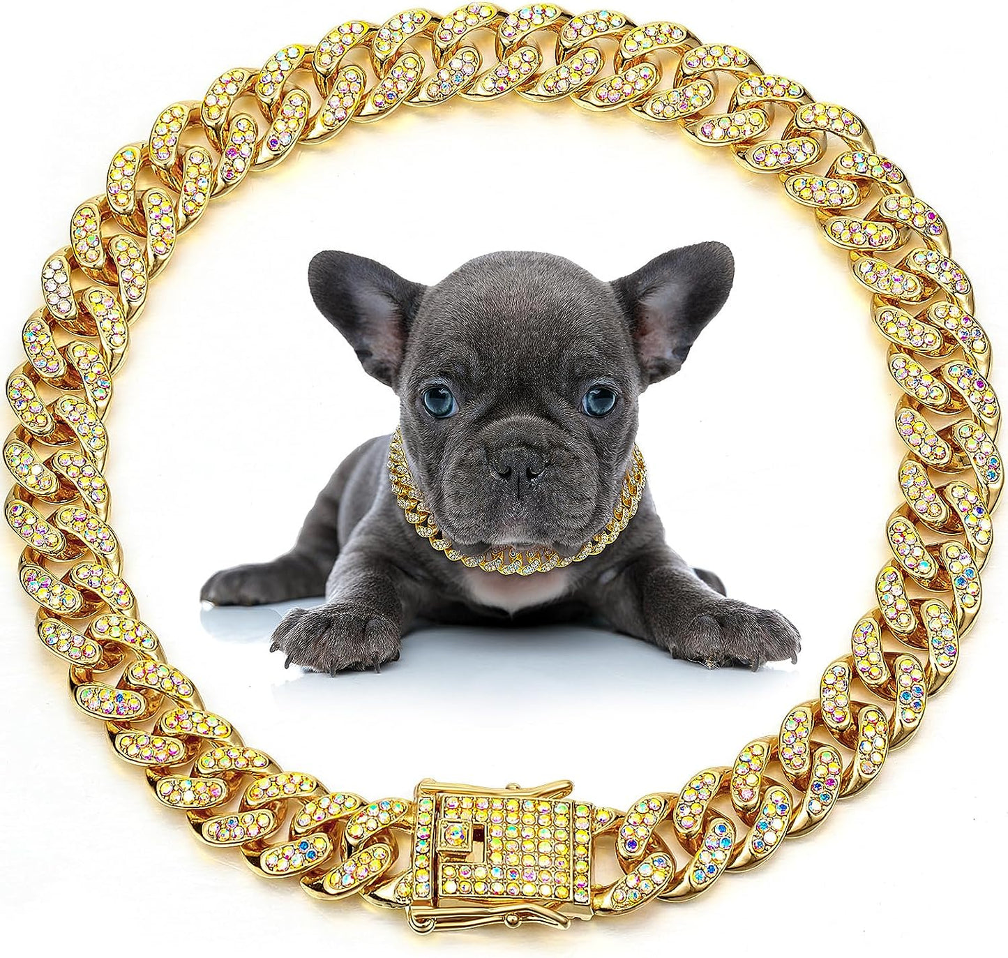 Pet Metal Chain Necklace