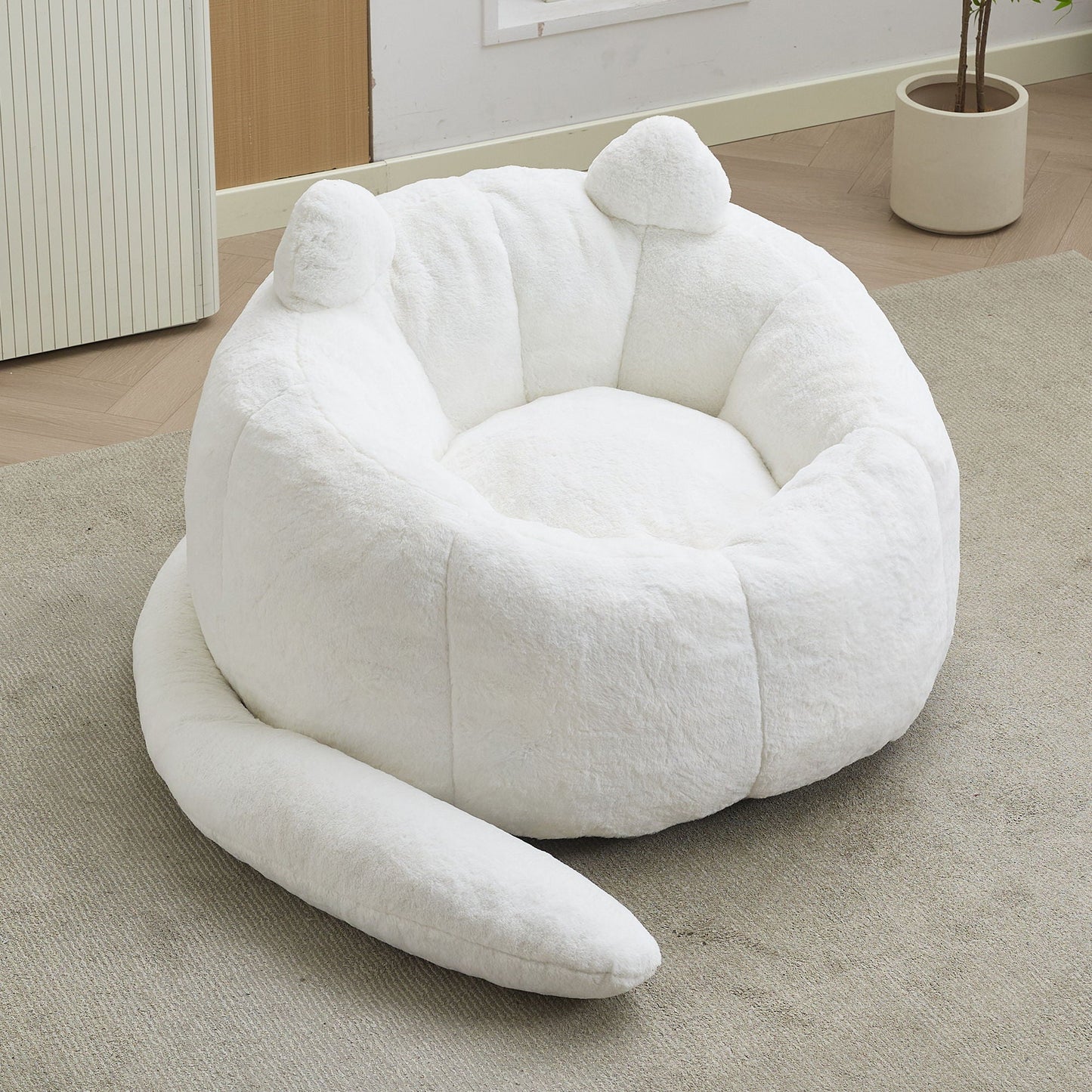 Cat Shaped Bean Bag Sofa
