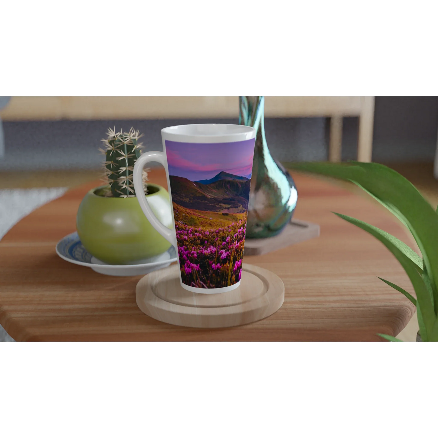 White Latte 17oz Ceramic Mug