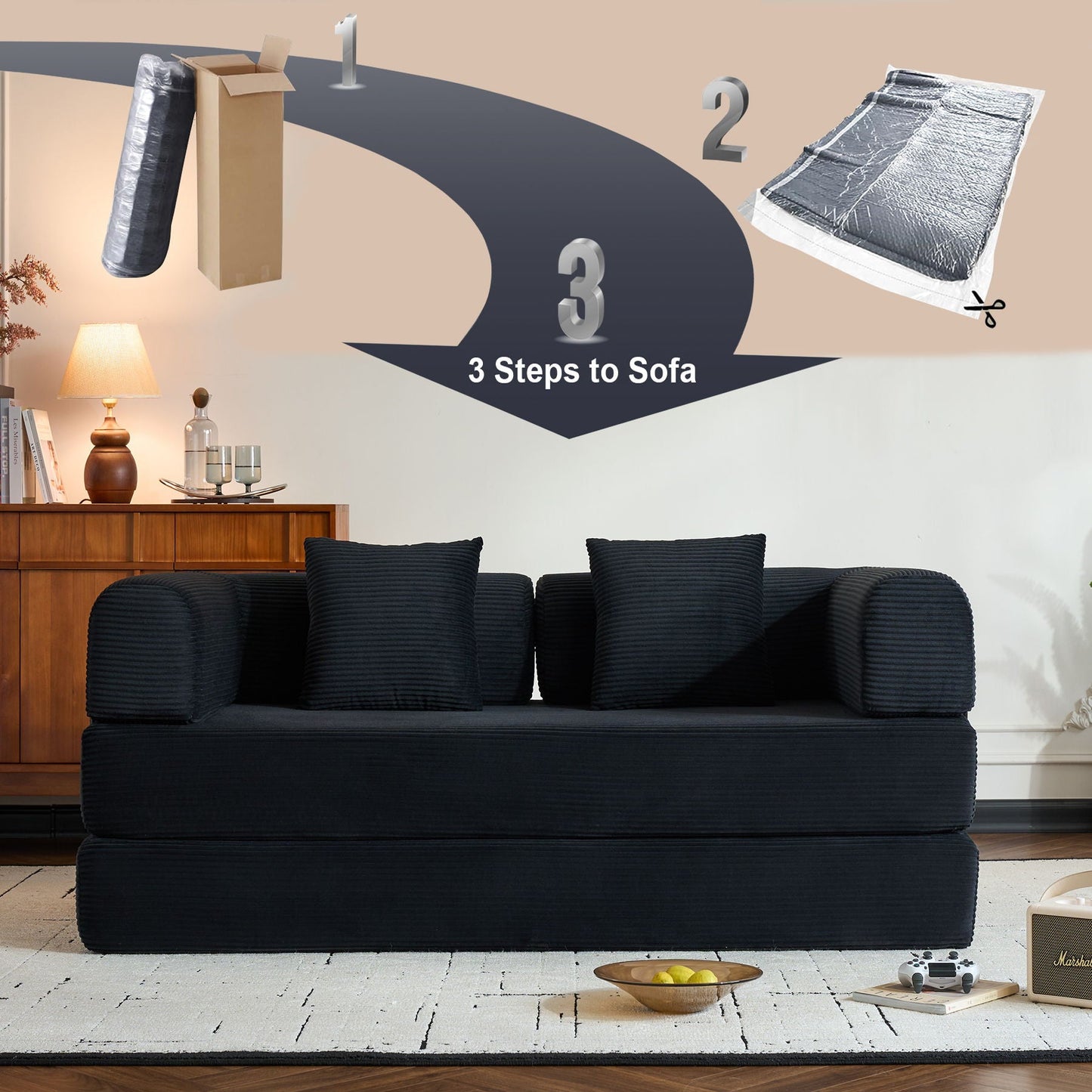 Convertible Sleeper Sofa