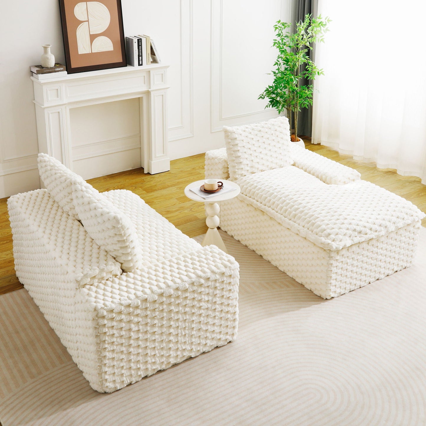 Modular Sofa With Chaise Lounge