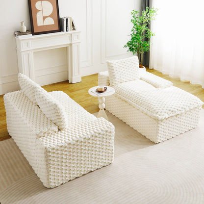 Modular Sofa With Chaise Lounge