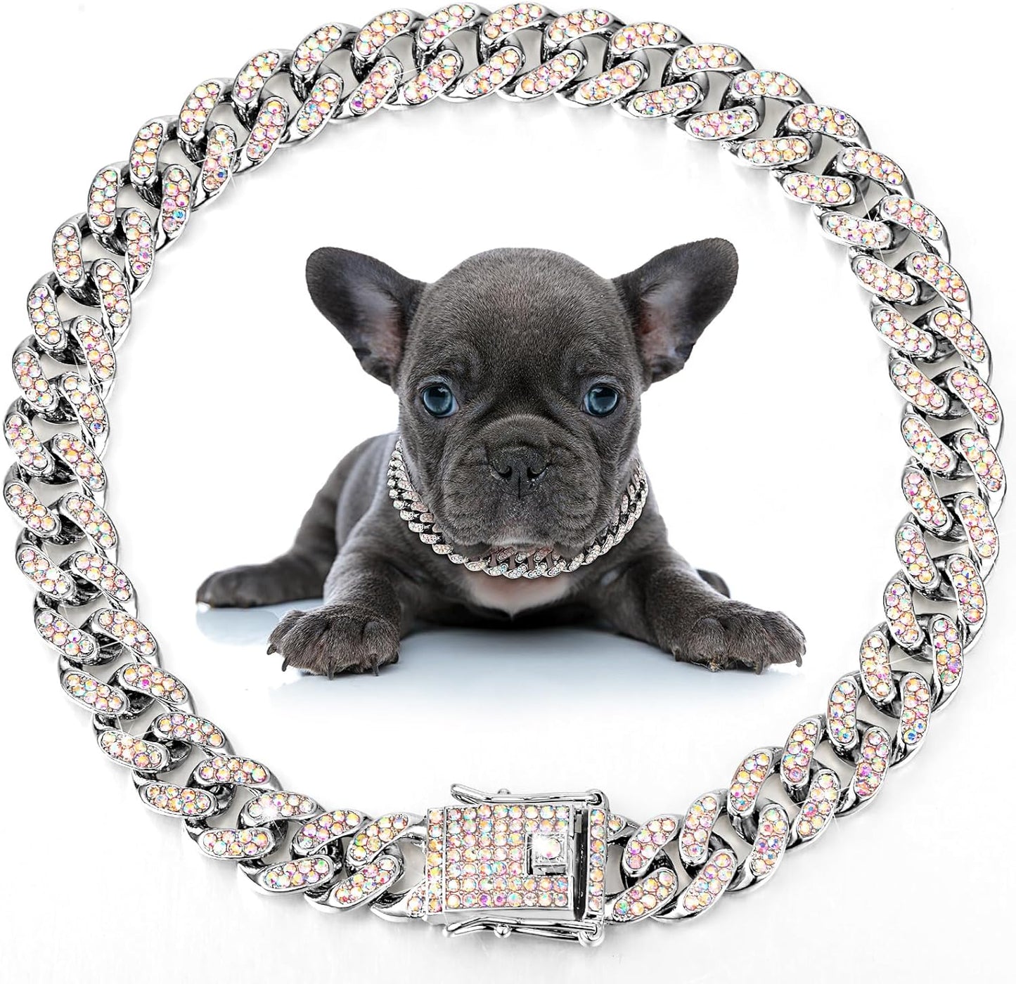 Pet Metal Chain Necklace