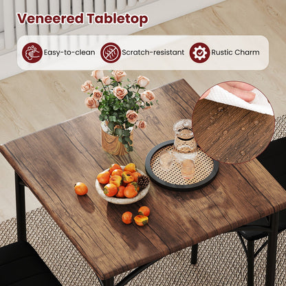 3-Piece Dining Table Set