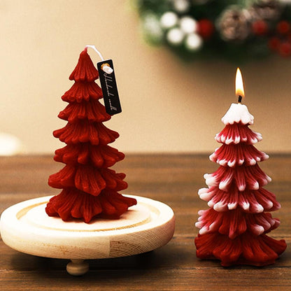 3D Christmas Tree Candle Mold DIY Scented Candle Christmas