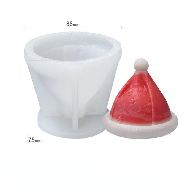 3D Christmas Tree Candle Mold DIY Scented Candle Christmas