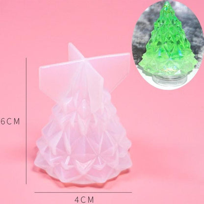3D Christmas Tree Candle Mold DIY Scented Candle Christmas