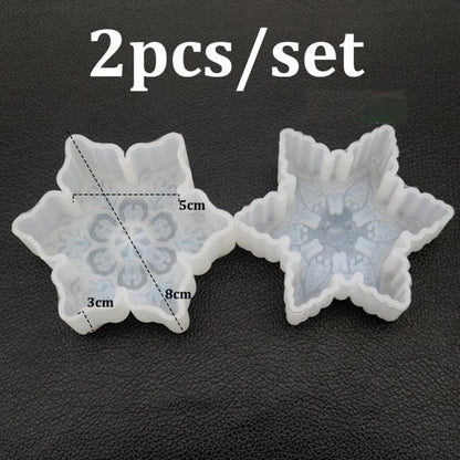 3D Christmas Tree Candle Mold DIY Scented Candle Christmas