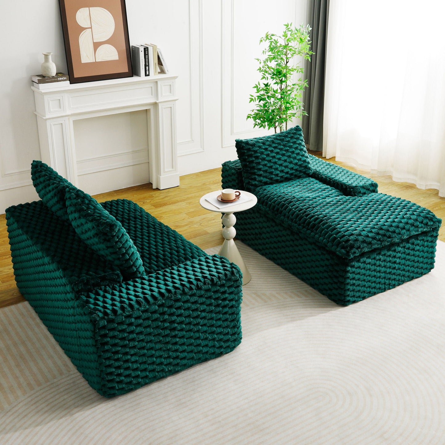 Modular Sofa With Chaise Lounge