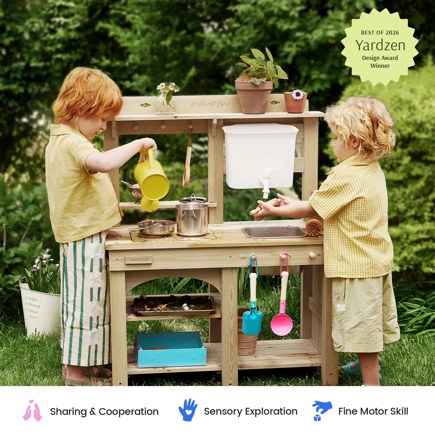 DuoPlay Outdoor Play Kitchen for Kids