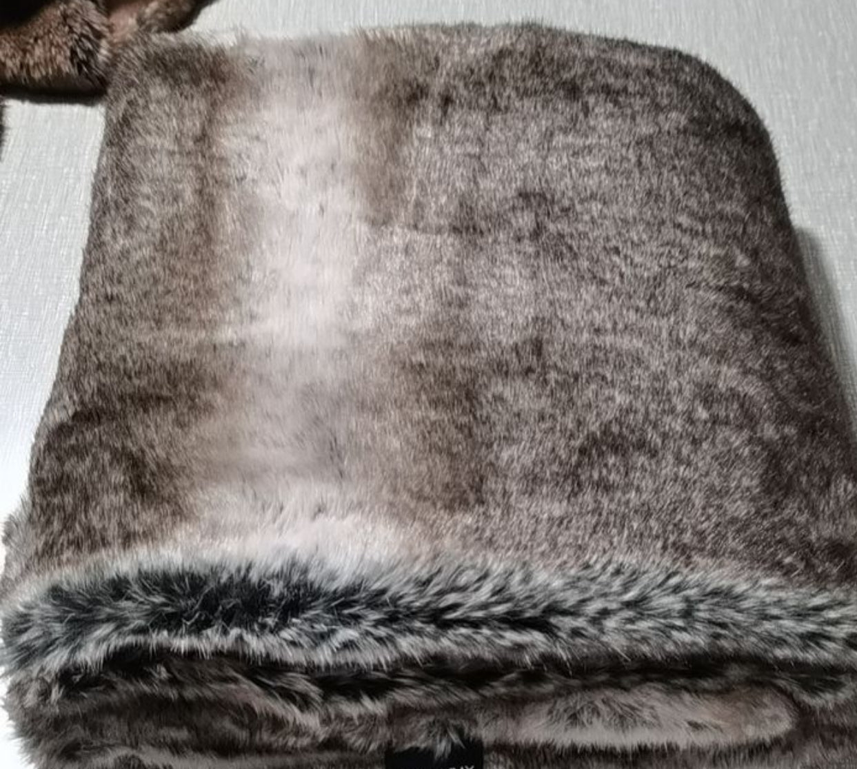 Aspen Luxe Faux Fur Throw Blanket