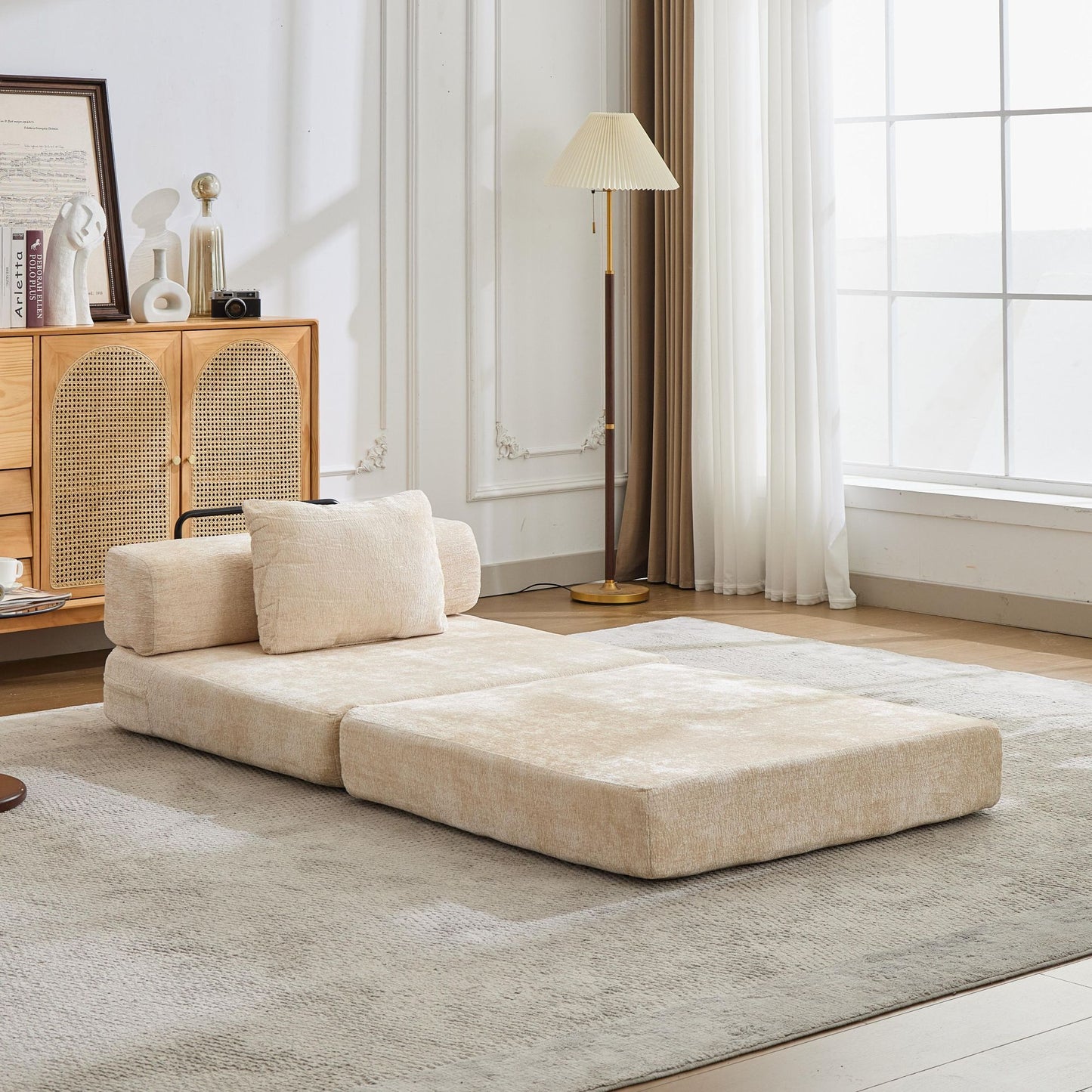 Convertible Floor Sofa Bed