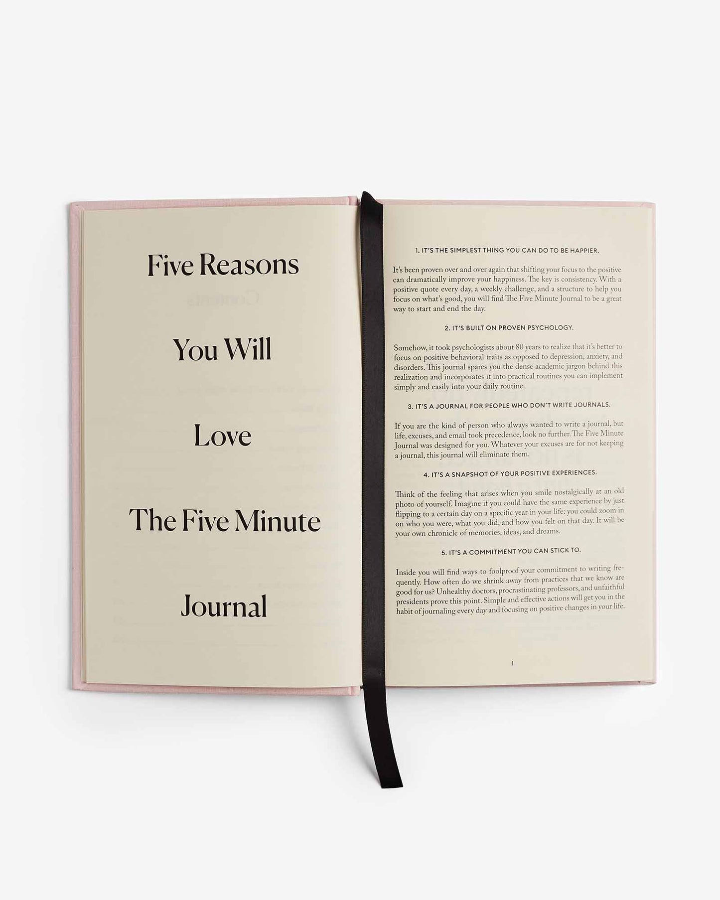 The Five Minute Journal - Blush Pink