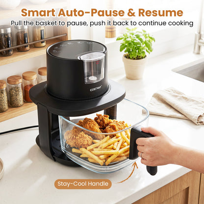 4.7 QT Glass Air Fryer