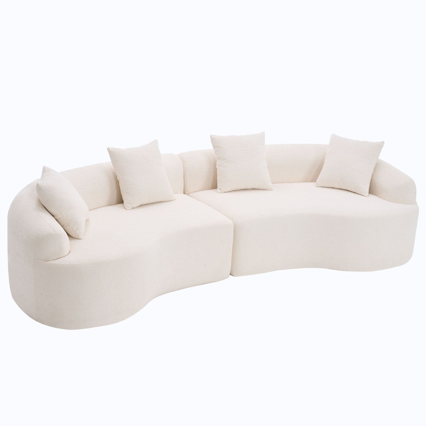 4 Seater Fabric Sofa
