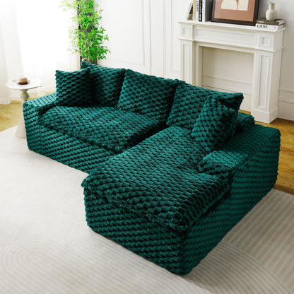 Modular Sofa With Chaise Lounge