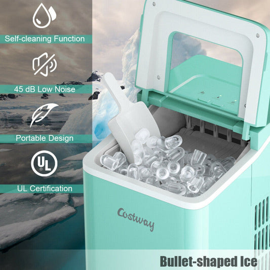 Portable Ice Maker with Scoop