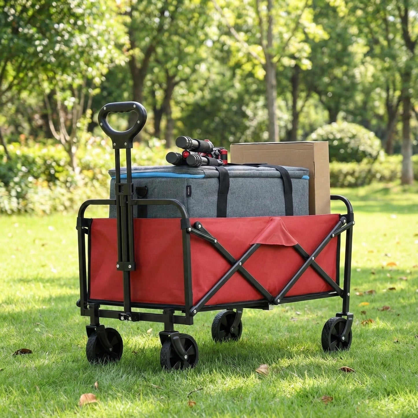 680LBS Heavy Duty Folding Wagon Cart