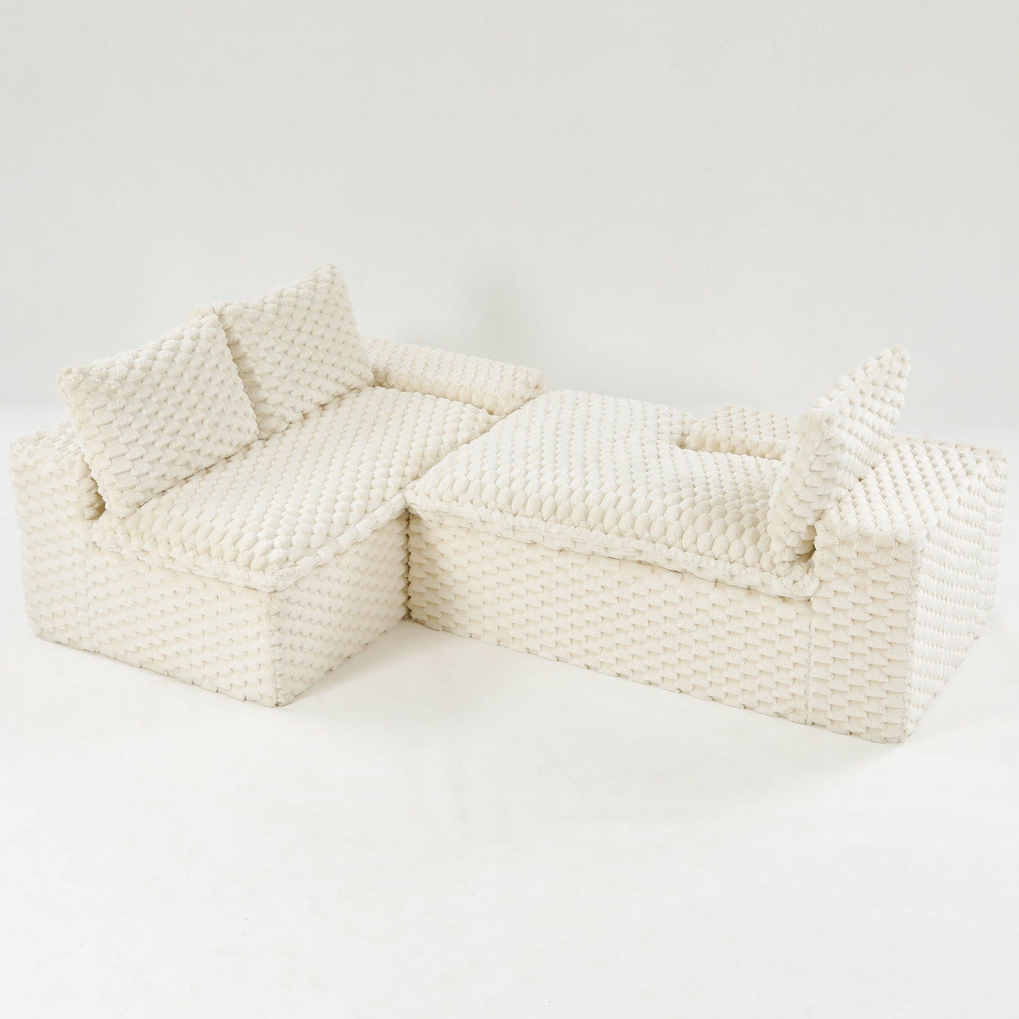Modular Sofa With Chaise Lounge