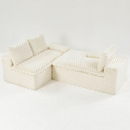 Modular Sofa With Chaise Lounge