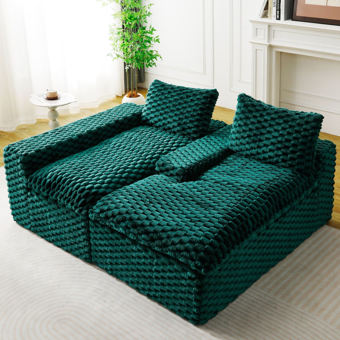 Modular Sofa With Chaise Lounge