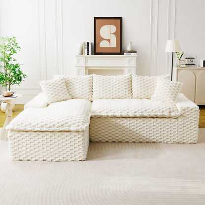 Modular Sofa With Chaise Lounge