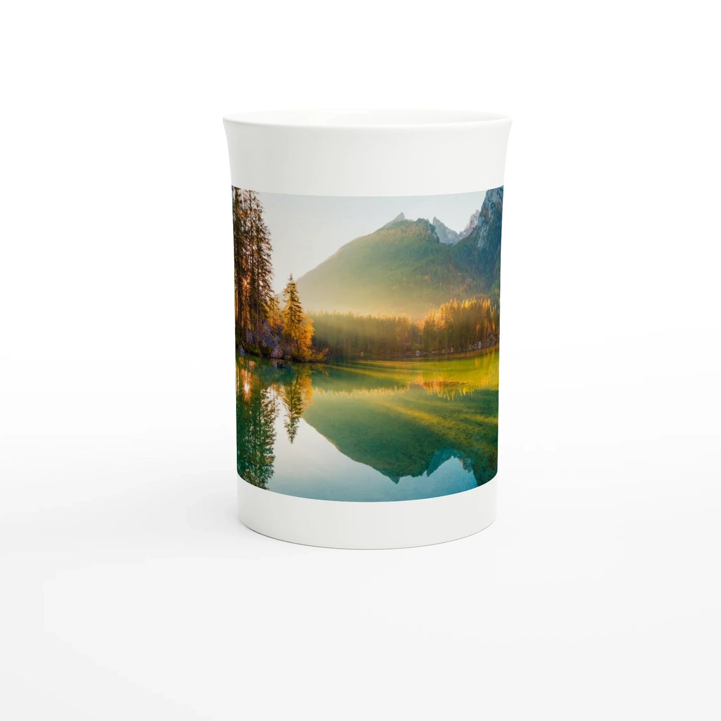 White 10oz Porcelain Slim Mug