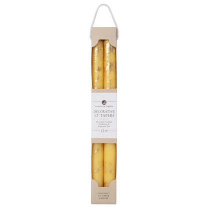 12'' Decorative Taper Candle 2-Packs
