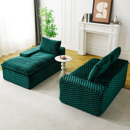 Modular Sofa With Chaise Lounge