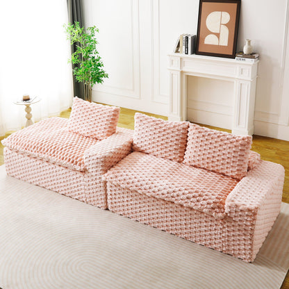 Modular Sofa With Chaise Lounge