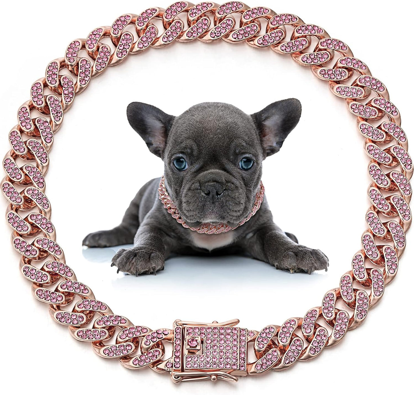 Pet Metal Chain Necklace