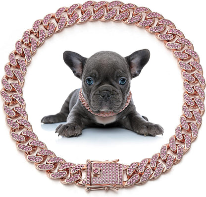 Pet Metal Chain Necklace
