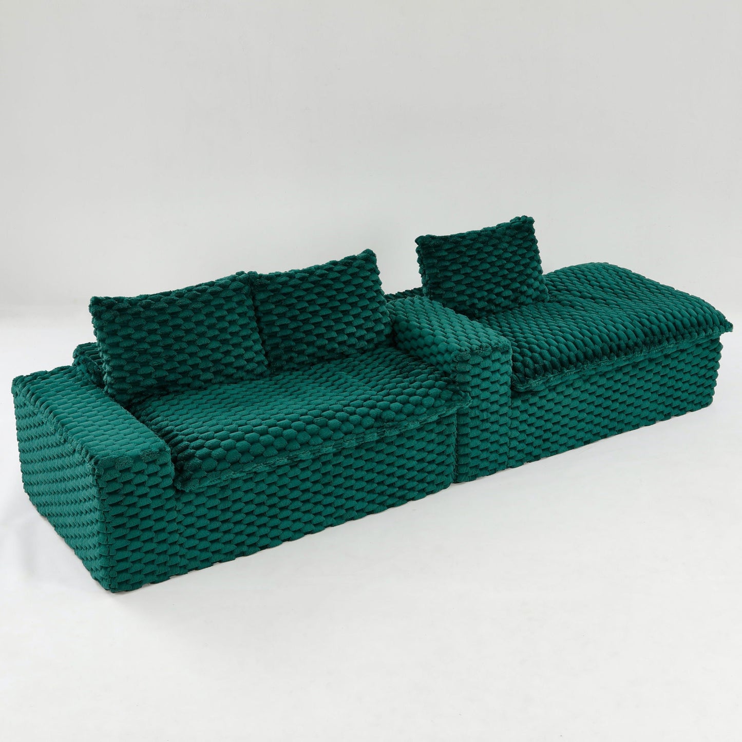 Modular Sofa With Chaise Lounge