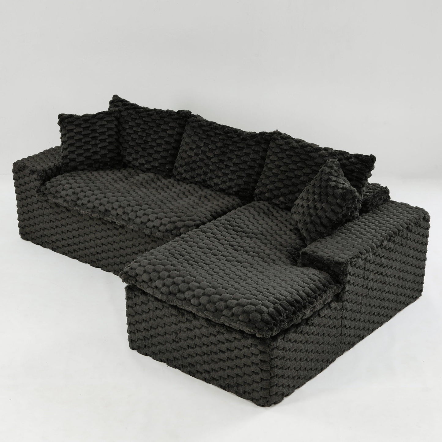 Modular Sofa With Chaise Lounge
