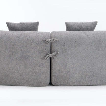 4 Seater Fabric Sofa