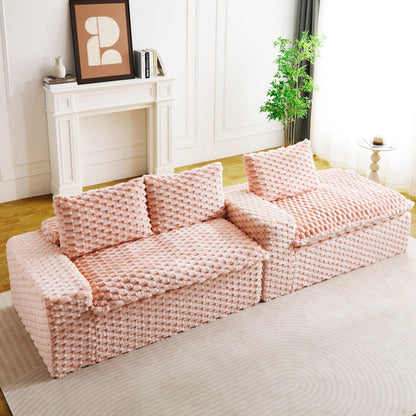 Modular Sofa With Chaise Lounge