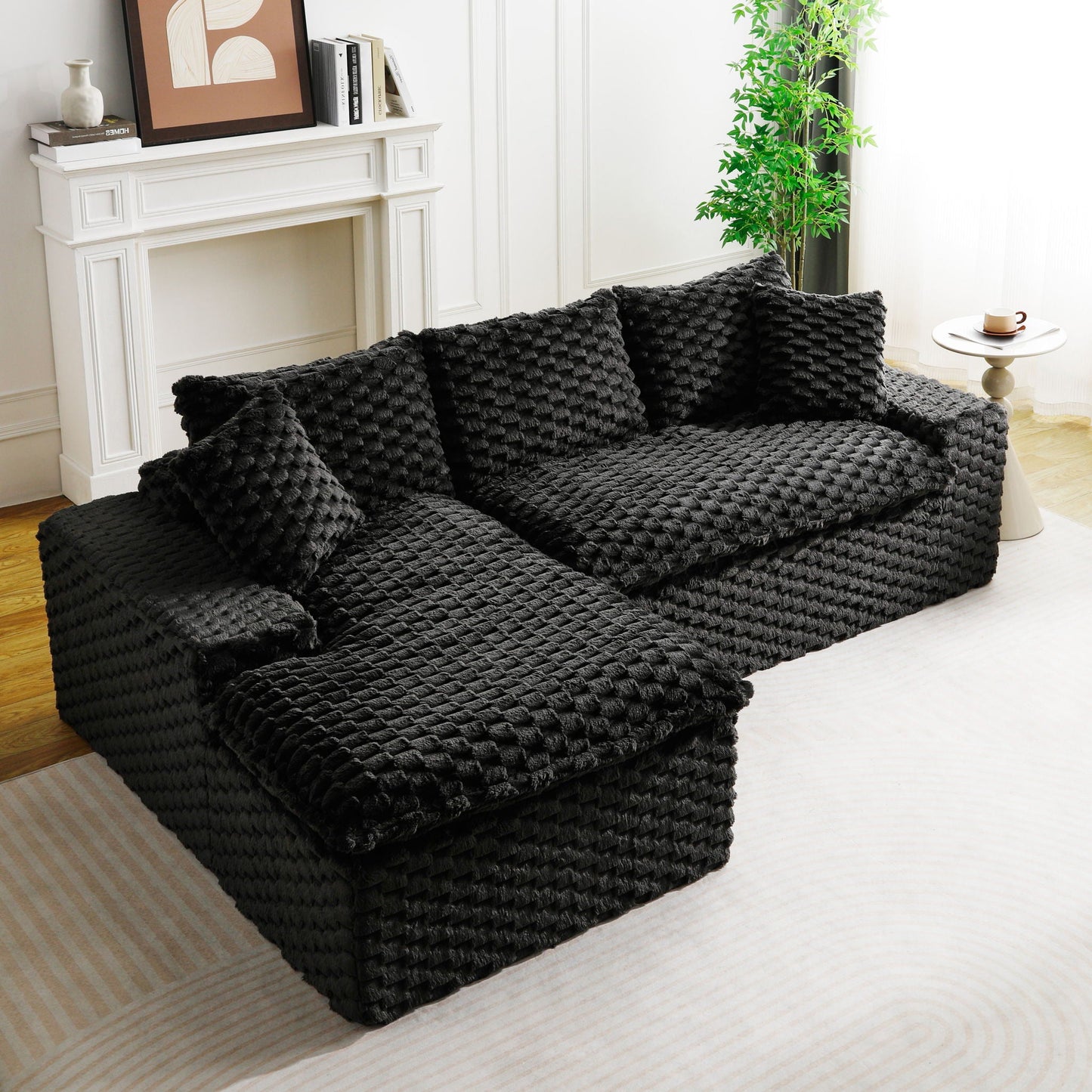Modular Sofa With Chaise Lounge