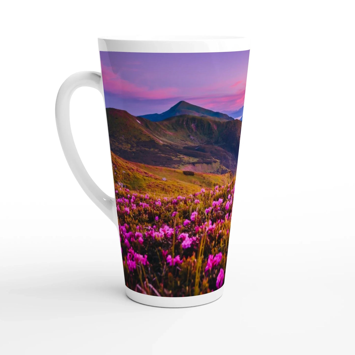 White Latte 17oz Ceramic Mug