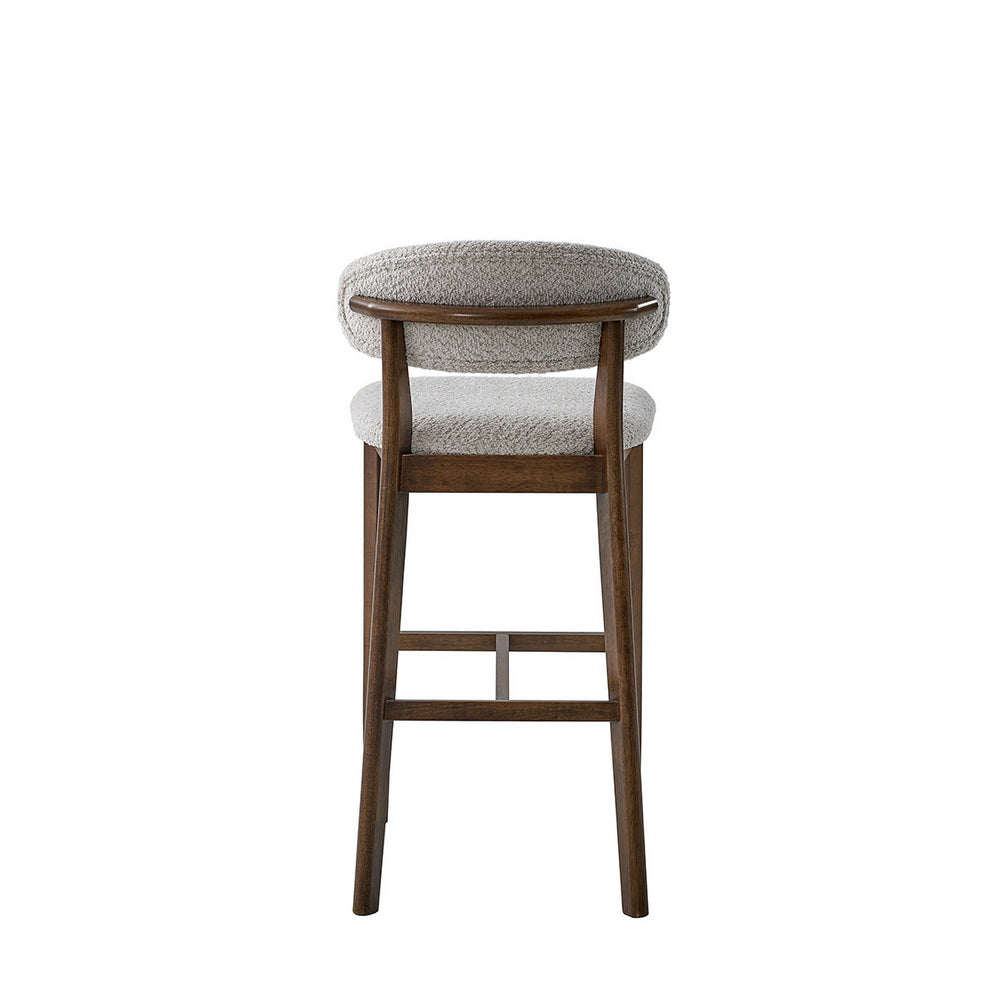 Set Of 2 Upholstered Bar Stools