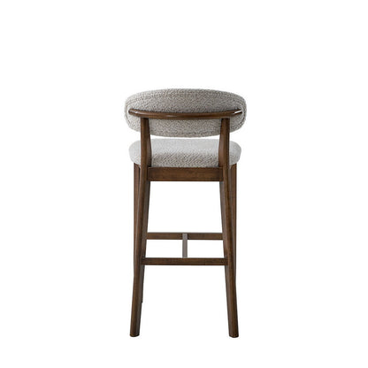Set Of 2 Upholstered Bar Stools
