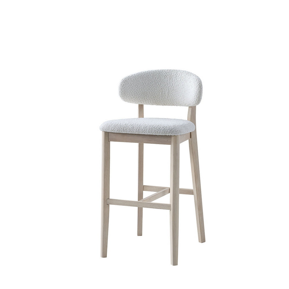 Set Of 2 Upholstered Bar Stools