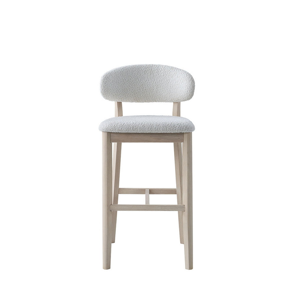 Set Of 2 Upholstered Bar Stools