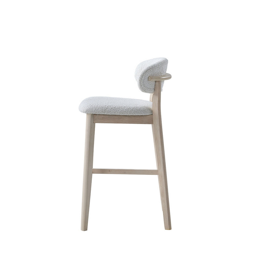 Set Of 2 Upholstered Bar Stools