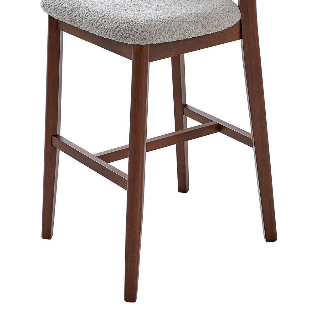 Set Of 2 Upholstered Bar Stools