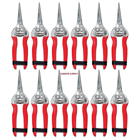 Corona Needle Nose Long Harvest Snips  Stainless Steel AG-4930SS